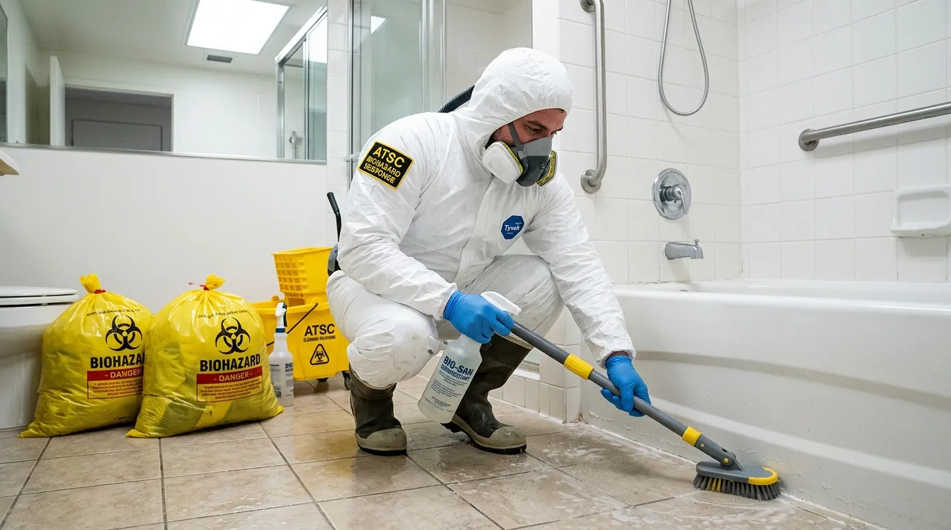 Decontamination equipment deployed for Blood Cleanup in Estes Park